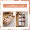 JustValue Ladeverdelers 12-Pack – Verstelbaar van 28-43 cm Productafbeelding-voorbeeld 3