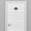 Emaille Türschild WC oval 7x10 cm Schild Emailschild Produktbild-Vorschau 3