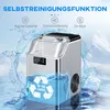 HOMCOM Eiswürfelmaschine, 2,1L Ice Maker Edelstahl 24 Produktbild-Vorschau 7