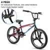 Hiland 20 pouces 3 rayons multiples vélo BMX enfants pour Voir les images du produit 4