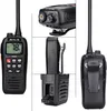A collage of a black Retevis RA26 marine walkie-talkie from multiple angles. Náhľad obrázku produktu