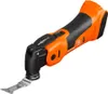 A cordless oscillating multi-tool with an attached blade, shown against a white background. Náhľad obrázku produktu
