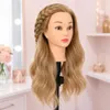 Kadeřnická cvičná hlava 70 cm Iza s termickými vlasy se Náhled obrázku produktu 5