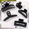 Set de 5 barrettes noires mates Voir les images du produit 12