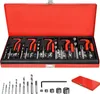 LZQ 131-tlg Gewinde Reparatur Satz Bohrer Sleeves Helicoil Produktbild-Vorschau 1