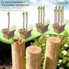 Floranica 6 x Zaunpfosten aus Haselnuss Höhe 150 cm Produktbild-Vorschau 4