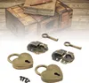 2 Sets Holzkisten-Vorhängeschloss-Set mit Haspenverschluss, Produktbild-Vorschau 3