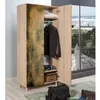 Skye Decor, stile - 729, armadio, rovere Sonoma, pannelli Anteprima dell’immagine prodotto 4