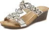 VIVANCE Pantolette Mule, Sommerschuh, Sandale, weiß Größe Produktbild-Vorschau 4
