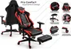 Gaming Stuhl mit Fußstütze und ergonomsichen 4D-Armlehnen Produktbild-Vorschau 4