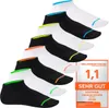 Footstar Kurze Sneakersocken für Männer und Frauen (8 Paar) Produktbild-Vorschau 1