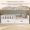 Crazy Pine Letto per bambini con cassetto 120x200 cm - Anteprima dell’immagine prodotto 4