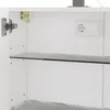 Mobile a specchio per il bagno Vicco Lavio Bianco 60 x 60 Anteprima dell’immagine prodotto 5
