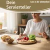 LS-LebenStil Fleischteller 25cm Rund Akazie Holz  Produktbild-Vorschau 4
