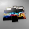Bild auf Leinwand - Leinwandbild - Abstrakt luft bunt figur Produktbild-Vorschau 2
