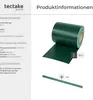 A roll of green privacy screen material and a single strip of the material with clips are shown against a white background. Náhled obrázku produktu