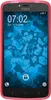 PhoneNatic Case kompatibel mit Lenovo Moto C Plus - rot Produktbild-Vorschau 2