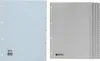 HETZEL Kunststoff Register Zahlen A4 1-31 PP grau Produktbild-Vorschau 3