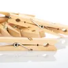 COM-FOUR® 100x Wäscheklammern XXL aus Holz - Nachhaltige Produktbild-Vorschau 4