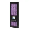 Stearin Stabkerze Set - violett Produktbild-Vorschau 2