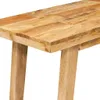 vidaXL Stół do jadalni naturalny 100 x 35 x 75 cm lite Podgląd zdjęcia produktu 4