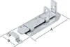 Vormann Türschlossriegel Breite 56mm Länge 120mm gerade - Produktbild-Vorschau 3