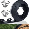 Rasenkante Schwarz 20m Garten-Set | 60 Erdanker Produktbild-Vorschau 2