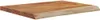 A wooden shelf with a live edge, shown from a diagonal angle against a white background. Voir les images du produit