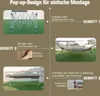 Pavilon 3,6x3,6 m, zahradní pavilon s dvojitou střechou a Náhled obrázku produktu 4