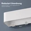 doporro Wandgarderobe mit Ablage, Garderobenleiste 80 cm Produktbild-Vorschau 3
