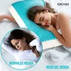 Ergonomisches Kissen OKAEI GelCell mit Memory-Schaum und Produktbild-Vorschau 6