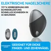 Elektrischer Nagelknipser mit Nagelrestauffangbehälter – 2 Produktbild-Vorschau 2