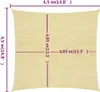 vidaXL Voile d'ombrage 160 g/m² Beige 4,5x4,5 m HDPE Voir les images du produit 13