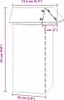 vidaXL Schneckenzaun 4 stk. 13,5 x 13,5 x 25 cm Verzinkter Produktbild-Vorschau 8