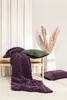 MAGMA Heimtex - Kissenhülle RAYA - 40 x 60 cm - Aubergine Produktbild-Vorschau 2