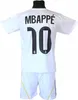 MBAPPE Fußball-Set, weißes T-Shirt, Shorts, Socken + Produktbild-Vorschau 4