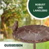 TOPANBIETER 999 Vogeltränke Rund auf Fuß 39 cm, Vogelbad, Produktbild-Vorschau 3