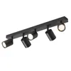 ZMH LED Deckenleuchte Schwarz 5 Flammig Deckenlampe  Produktbild-Vorschau 9