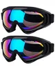 2er-Pack schillernde Skibrillen – Stylische Ski- und Produktbild-Vorschau 1