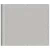 vidaXL Balkon-Sichtschutz Hellgrau 90x500 cm 100 % Produktbild-Vorschau 1