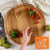 KADAX kulaté prkénko na krájení z dubového dřeva, Náhled obrázku produktu 6