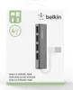 BELKIN HUB USB 2.0, 1:4, SLIM, PASSIV, czarny Podgląd zdjęcia produktu 2