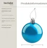 tectake® Weihnachtskugeln 64er-Set in SIlber und Blau Produktbild-Vorschau 5