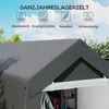 Outsunny Garagenzelt, 2,1 x 3,6 x 2,35 m Lagerzelt mit Produktbild-Vorschau 4