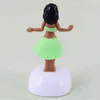 Armaturenbrett Wackelfigur Hula grün-hellgrün Frau Solar Produktbild-Vorschau 4
