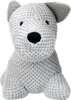 Atmosphera Turstopper Hund - 1 kg - weiss - Polyestergewebe Produktbild-Vorschau 2