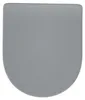 sanicomfort WC-Sitz Nakia in Hellgrau, Duroplast Produktbild-Vorschau 3