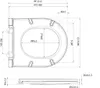 INFINITY WC-Sitz SLIM, chiusura ammortizzata, Easy Take, Anteprima dell’immagine prodotto 5