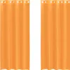 Voile Rideaux avec oeillets 2 pcs. Orange 140x225 cm, Voir les images du produit 2