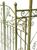 DanDiBo Rose Arch s dveřmi Kovová šířka 130 cm Zelená 93997 Náhled obrázku produktu 7